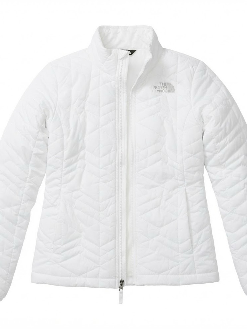The North Face Women's White Quilted Puffer Jacket